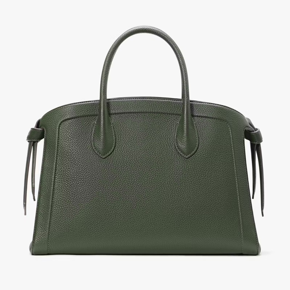 Knott Large Zip-top Satchel in Bonsai Tree
